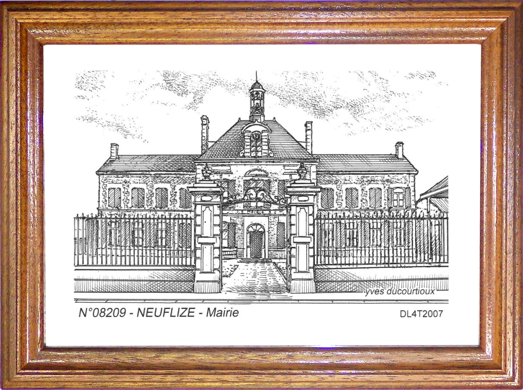 N 08209 - NEUFLIZE - mairie