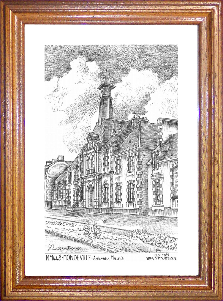N 14048 - MONDEVILLE - ancienne mairie