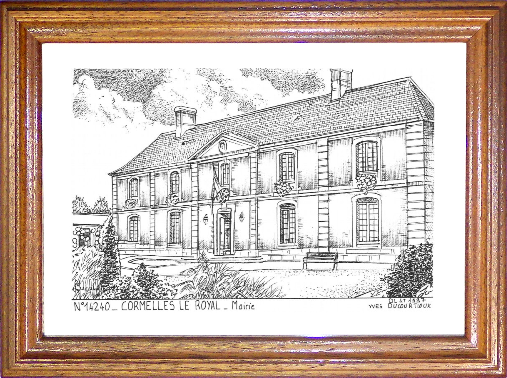 N 14240 - CORMELLES LE ROYAL - mairie