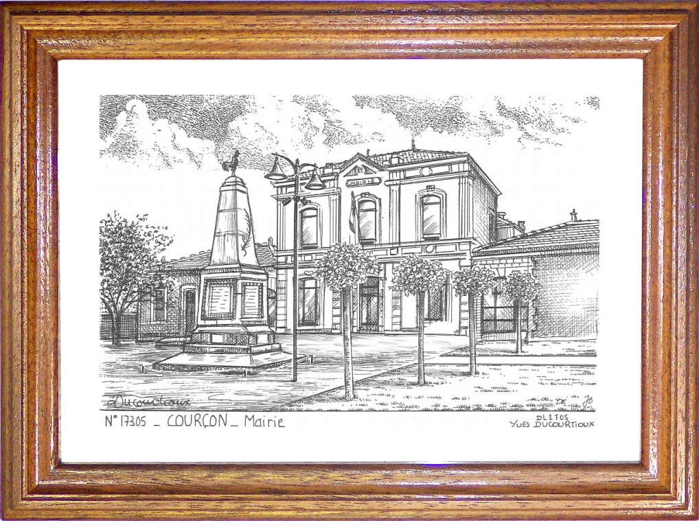N 17305 - COURCON - mairie