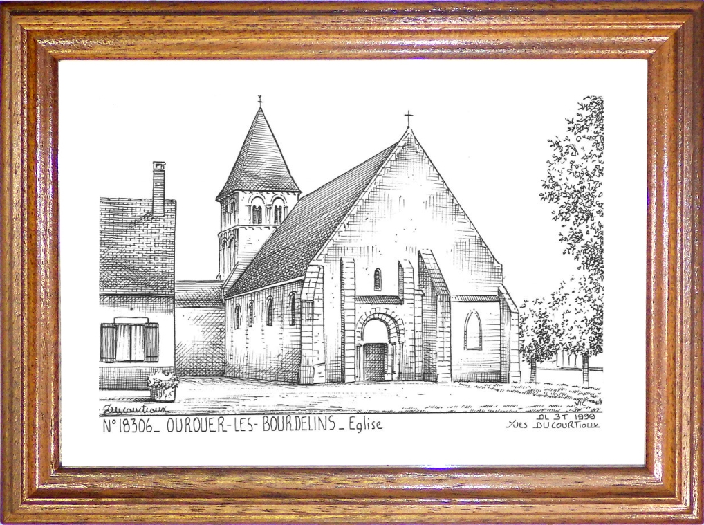 N 18306 - OUROUER LES BOURDELINS - glise