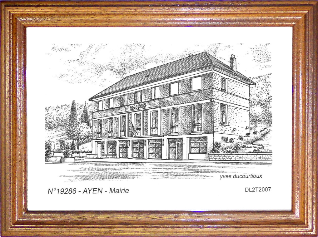 N 19286 - AYEN - mairie