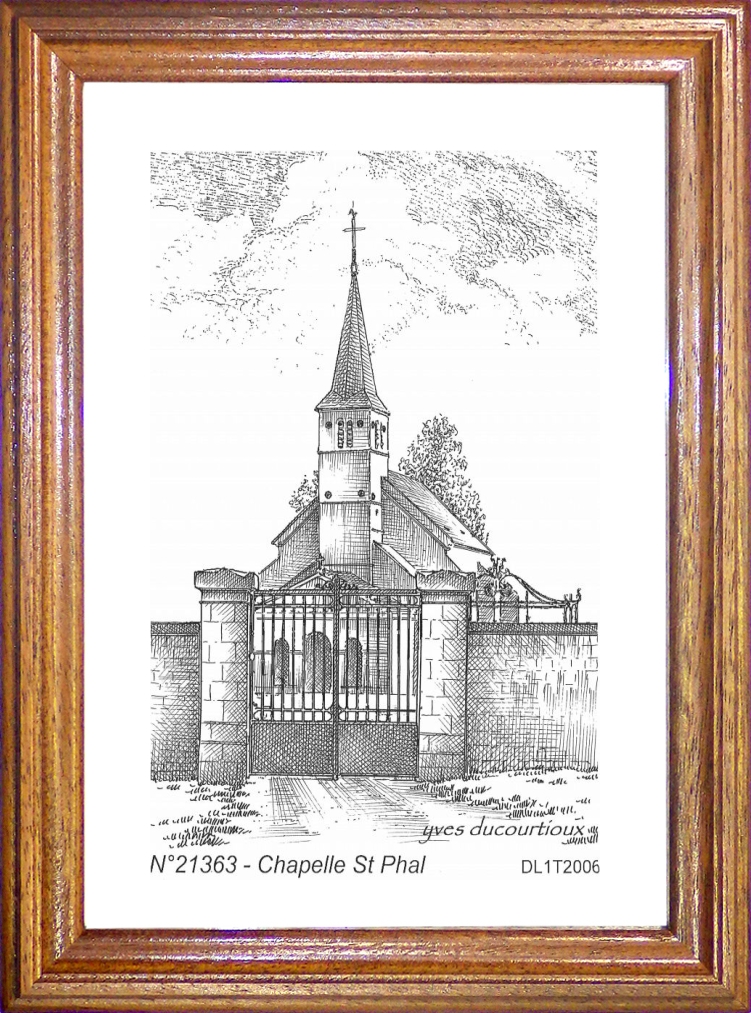N 21363 - VANVEY - chapelle st phal