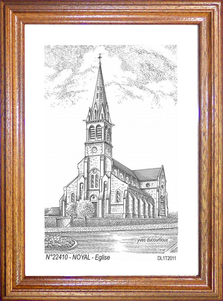 N 22410 - NOYAL - glise