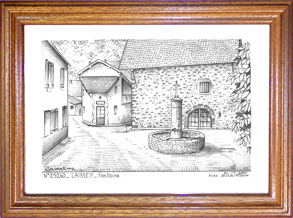 N 25260 - LAISSEY - fontaine