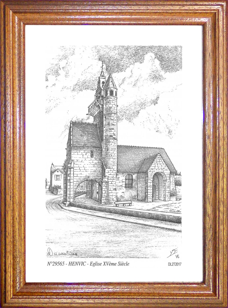 N 29565 - HENVIC - glise XVme sicle