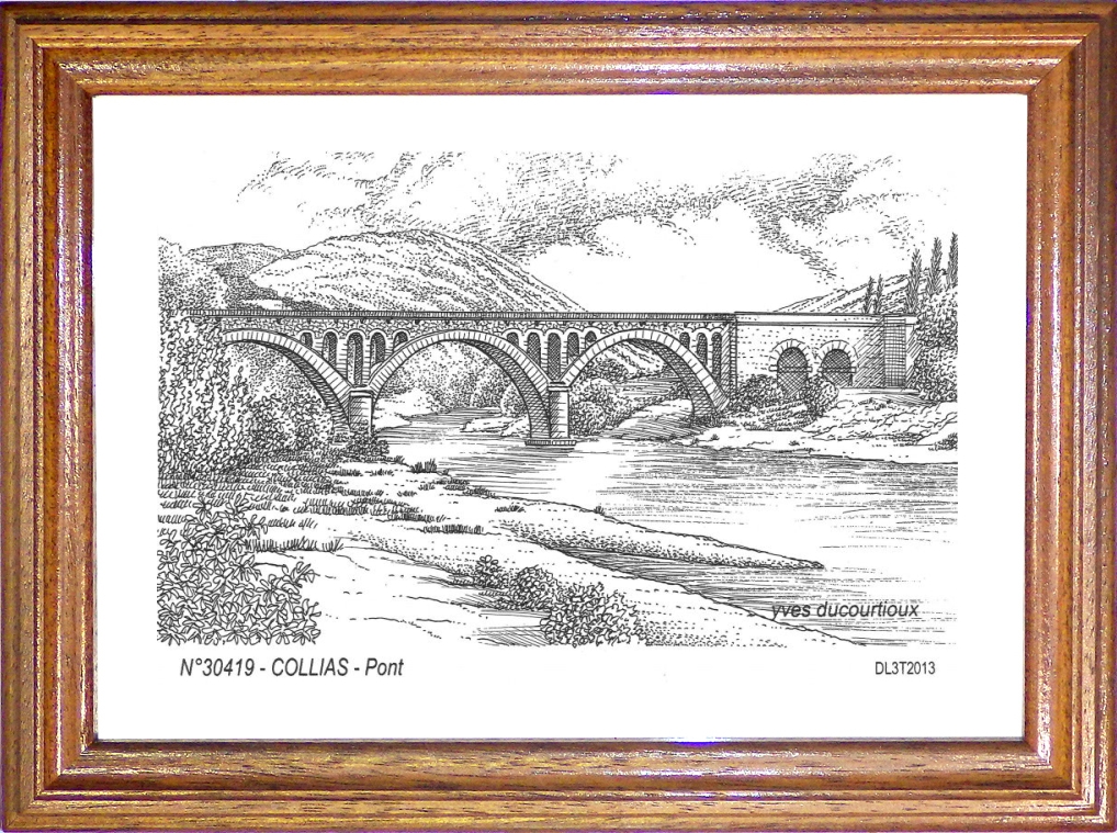 N 30419 - COLLIAS - pont
