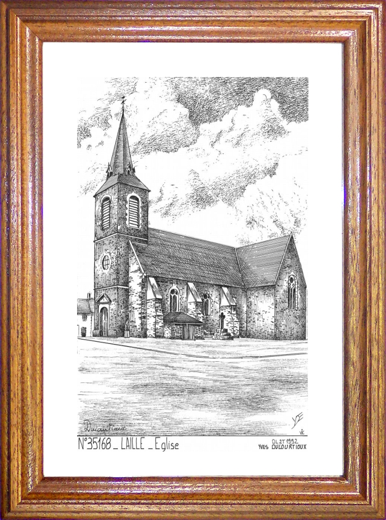 N 35168 - LAILLE - glise