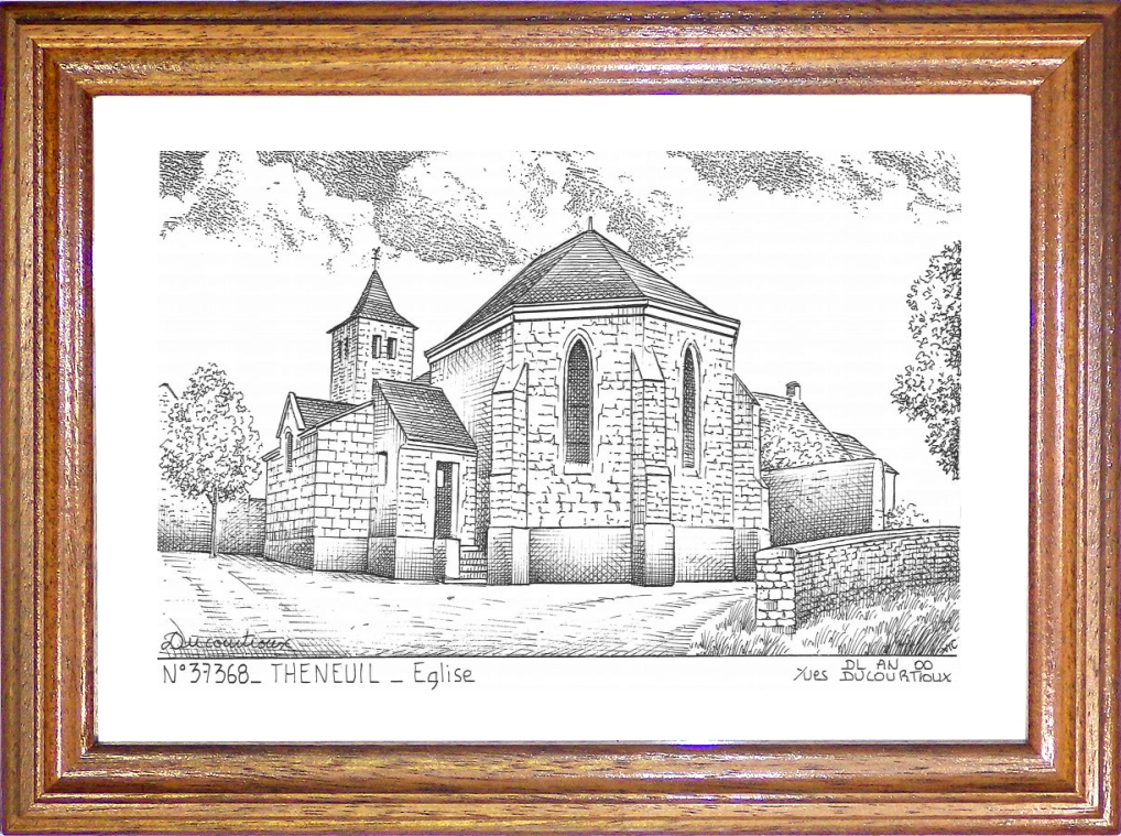 N 37368 - THENEUIL - glise