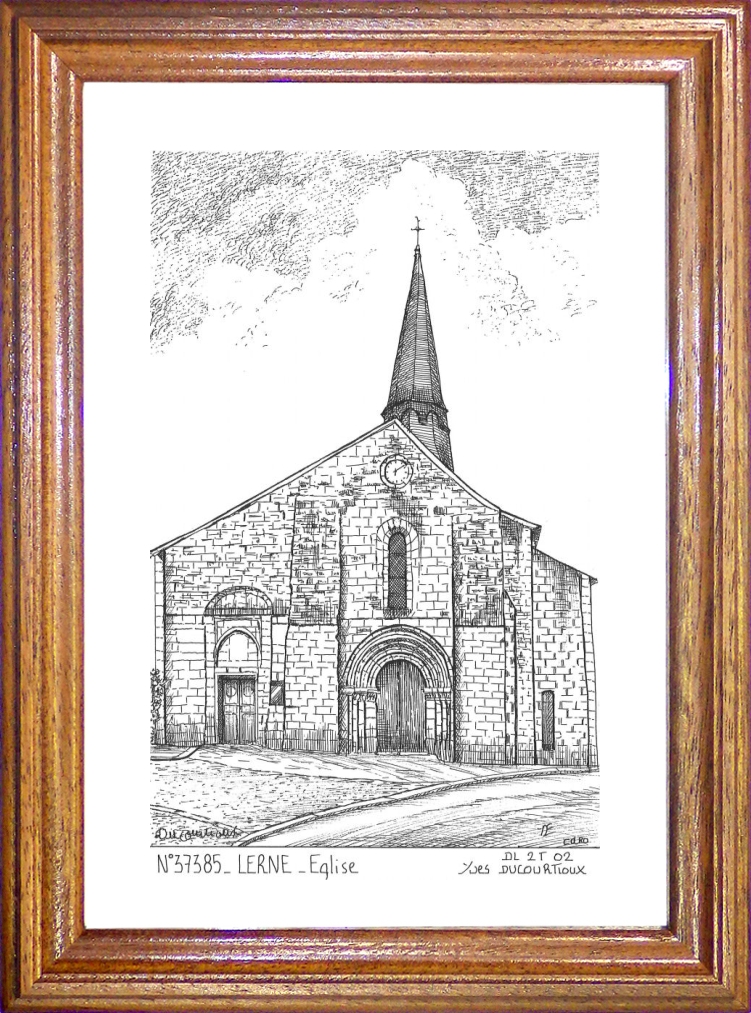 N 37385 - LERNE - glise