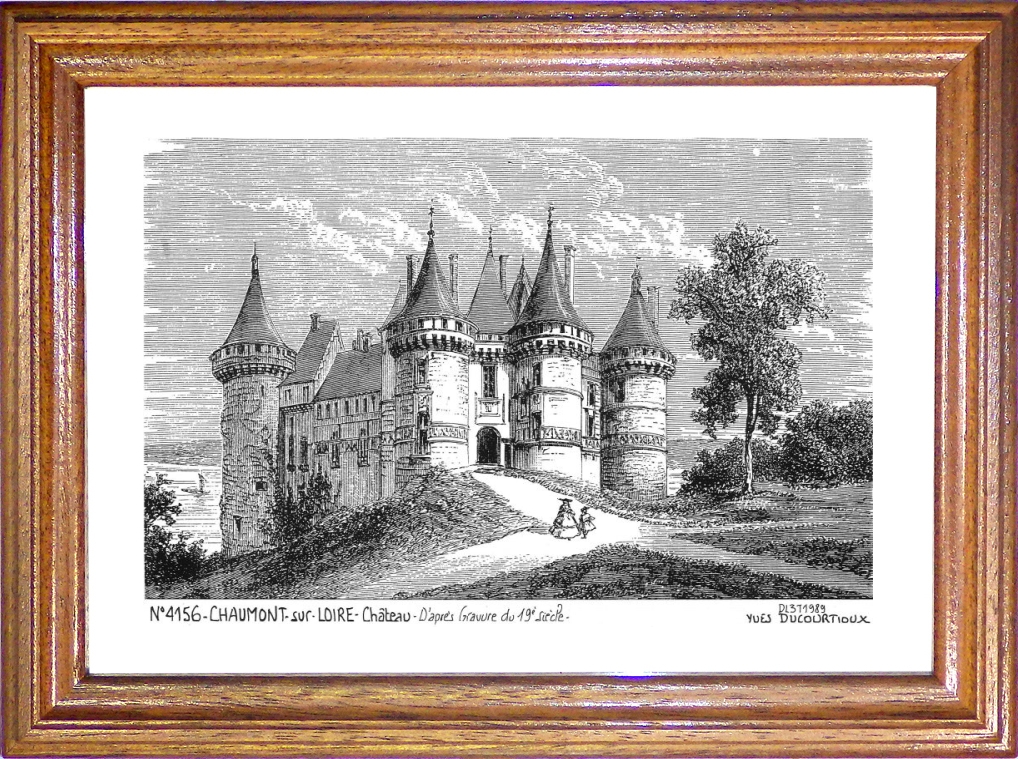 N 41056 - CHAUMONT SUR LOIRE - chteau