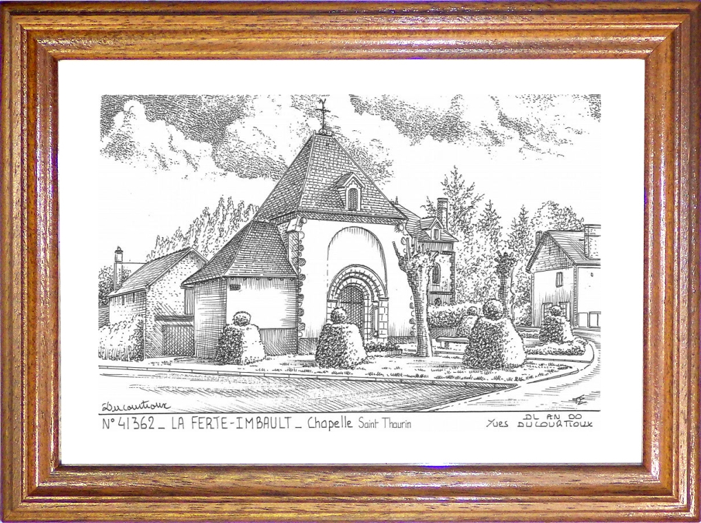 N 41362 - LA FERTE IMBAULT - chapelle saint taurin