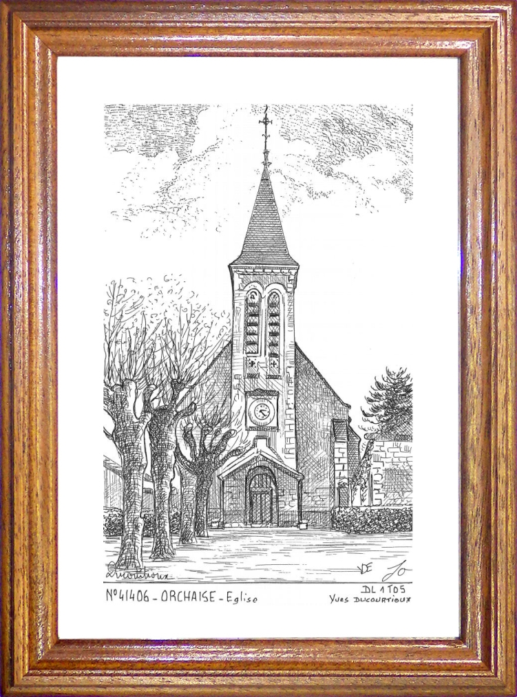 N 41406 - ORCHAISE - glise
