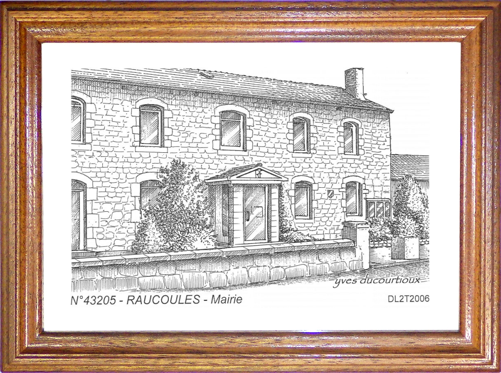 N 43205 - RAUCOULES - mairie