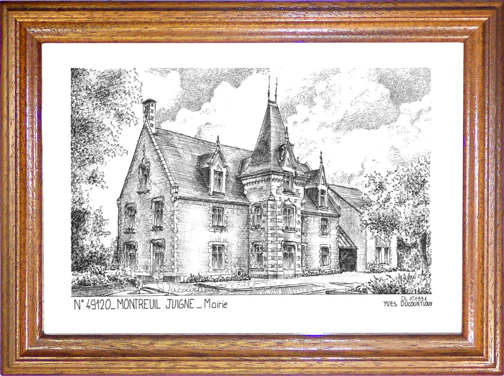 N 49120 - MONTREUIL JUIGNE - mairie