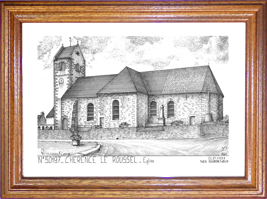 N 50197 - CHERENCE LE ROUSSEL - glise