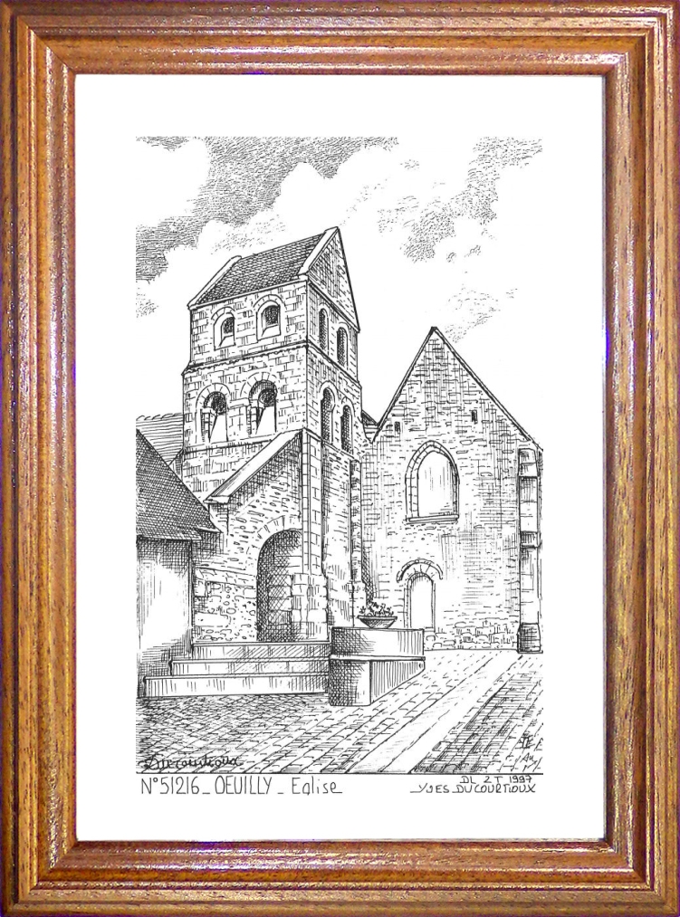 N 51216 - OEUILLY - glise