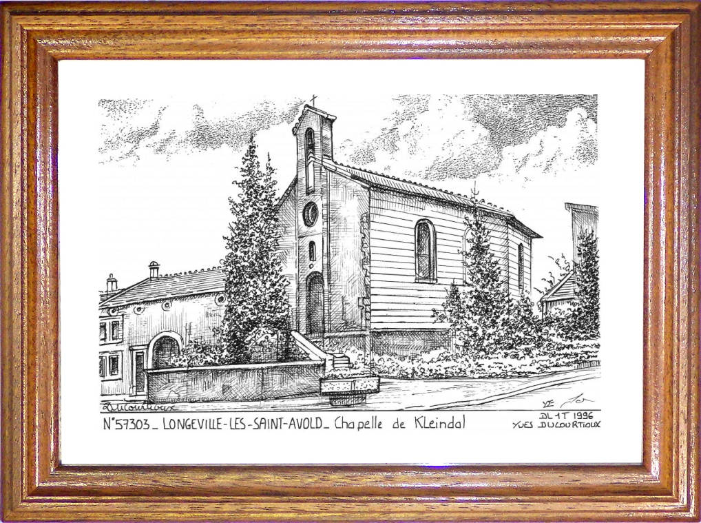 N 57303 - LONGEVILLE LES ST AVOLD - chapelle de kleindol