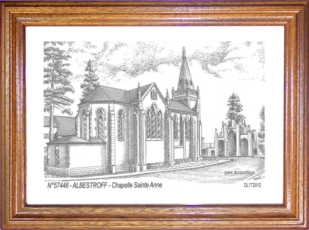 N 57446 - ALBESTROFF - chapelle ste anne