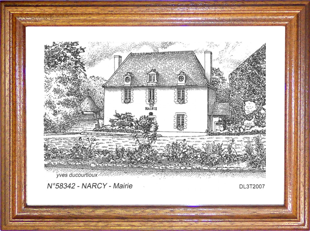 N 58342 - NARCY - mairie