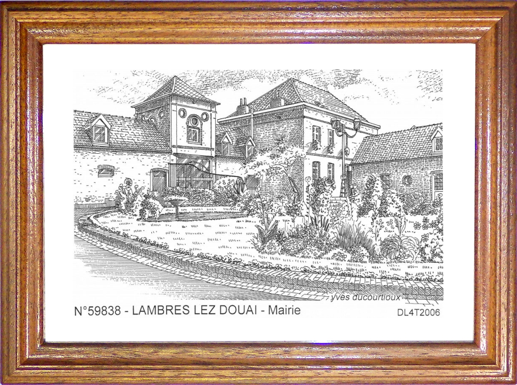 N 59838 - LAMBRES LEZ DOUAI - mairie