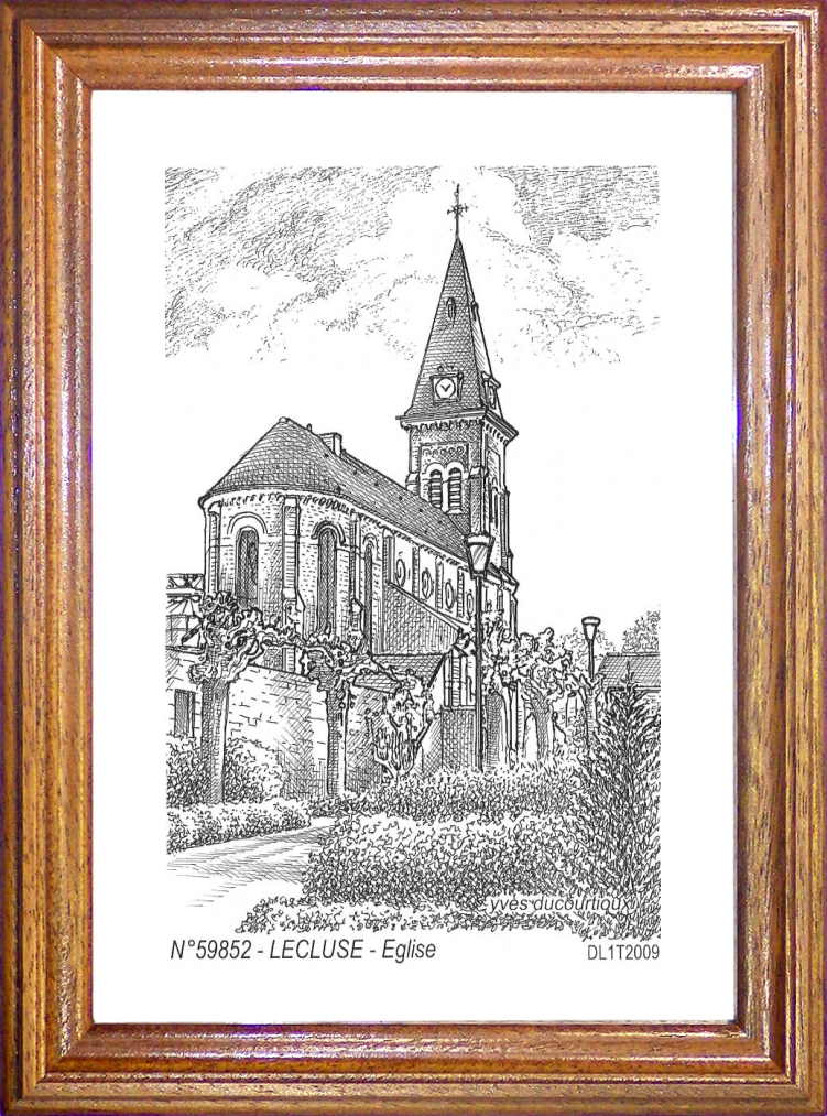 N 59852 - LECLUSE - glise