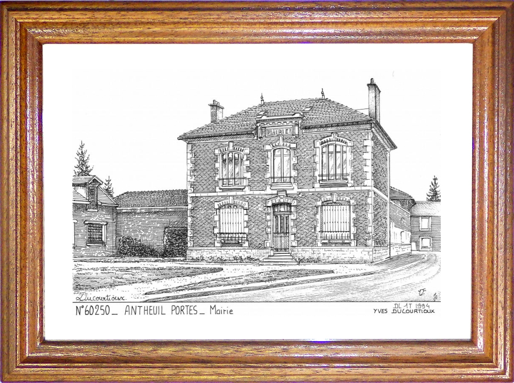 N 60250 - ANTHEUIL PORTES - mairie