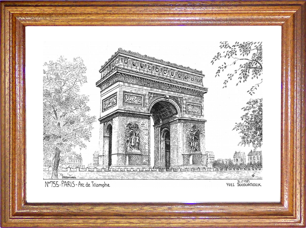 N 75005 - PARIS - arc de triomphe