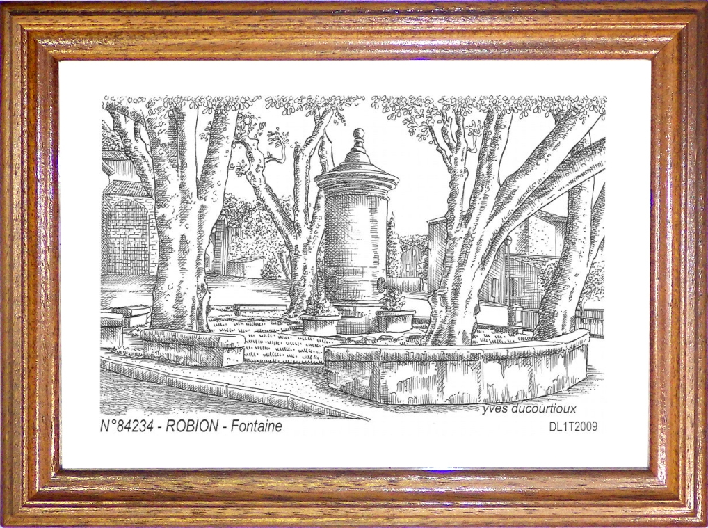 N 84234 - ROBION - fontaine