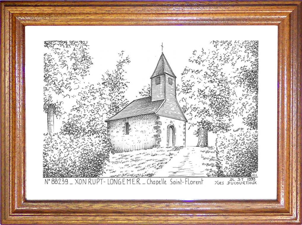 N 88239 - XONRUPT LONGEMER - chapelle st florent