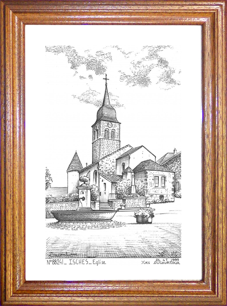 N 88241 - ISCHES - glise